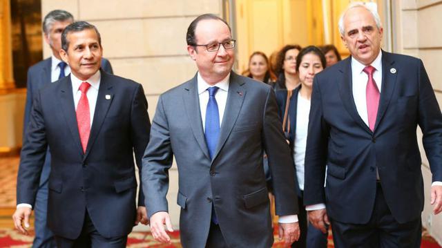 Ollanta Humala y Francois Hollande se reunieron en Francia - 4