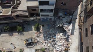 SJL: vivienda construida en plena pista es demolida después de 11 años y otras 90 invaden vía pública
