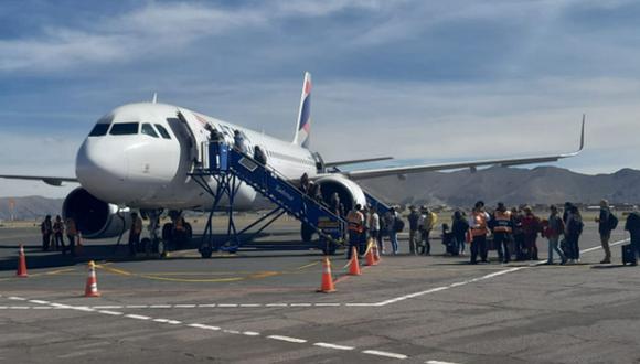 Aeropuerto de Juliaca reanudó sus operaciones este martes 25 de abril | Foto: Difusión