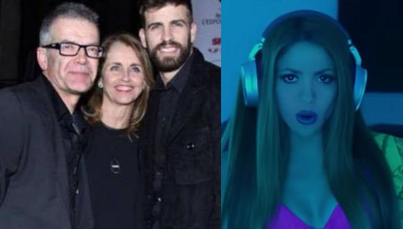 El padre de Piqué envía indirectas a Shakira tras el estreno de su canción con Bizarrap