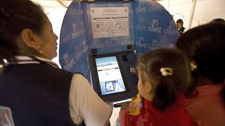 Diez distritos de Lima tendrán voto electrónico en 2014