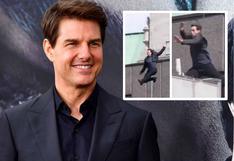 Tom Cruise se lesiona tras realizar peligroso salto en grabaciones de “Misión Imposible 6”