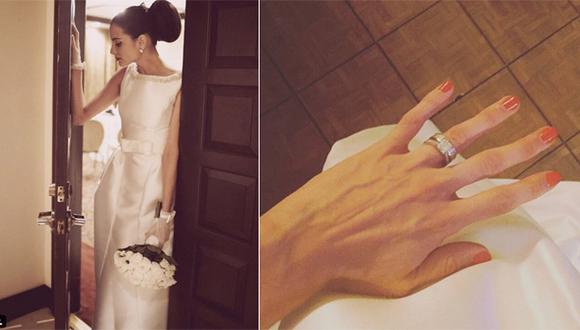 Instagram: Natalia Jiménez anunció que se casó con su manager