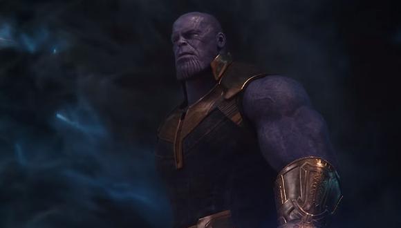 Netflix indicó que Thanos es un “sociópata intergaláctico” en la descripción que colocó en “Avengers: Infinity War”.&nbsp;&nbsp;(Foto: Captura de YouTube)