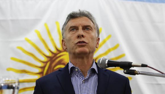 Mauricio Macri, presidente de Argentina. (Foto: EFE/David Fernández)