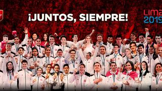Selección peruana felicitó a los deportistas que participaron en Lima 2019 con esta imagen