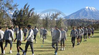 FOTOS: Universitario realizó su primer entrenamiento al pie del Misti