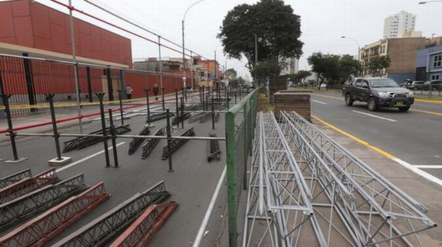 Parada Militar: vías auxiliares de Av. Brasil fueron cerradas - 1