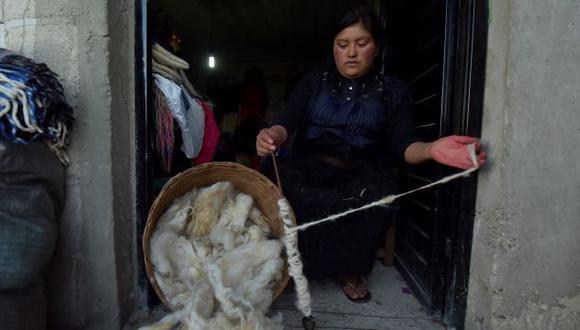 La cría de ovejas constituye una importante actividad económica de las familias tzotziles, que además de aprovechar su lana utilizan el estiércol como abono natural. (Foto: EFE)