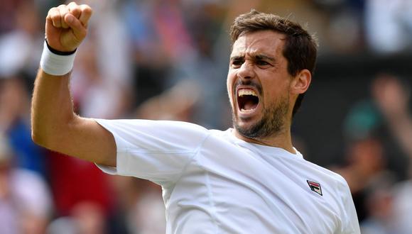 Guido Pella, tenista argentino de 29 años. (Foto: Reuters)