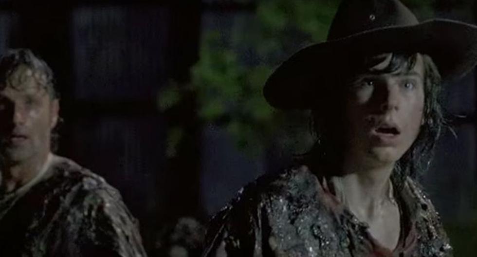 Andrew Lincoln es Rick y Chandler Riggs es Carl en 'The Walking Dead' (Foto: AMC)