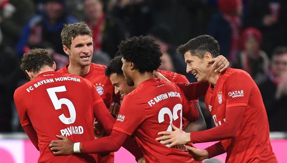 Pese a no ser líder de la Bundesliga, el Bayern Múnich disfruta un momento feliz de sus atacantes. Coutinho, Gnabry y Lewandowski estiran su racha goleadora. (Foto: AFP).