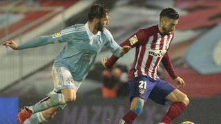Atlético de Madrid igualó 0-0 con Celta de Vigo en Copa del Rey