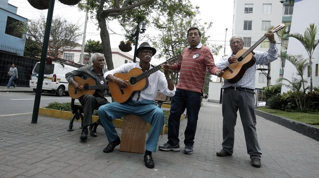 Día de la Canción Criolla celebrada en Lima. (Foto: El Comercio)