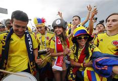 Colombia vs. Inglaterra: la belleza, el color y las postales en elEstadio del Spartak
