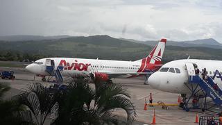 San Martín: avión aterriza de emergencia en Tarapoto por falta de presurización 