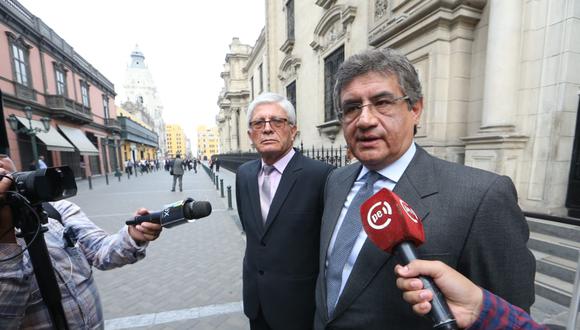 El congresista Juan Sheput indicó que su agrupacoón está presta a escuchar a Salvador del Solar. (Foto: Manuel Melgar / GEC / Video: TV Perú)
