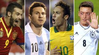 Estas son las ocho selecciones que serán cabezas de serie en Brasil 2014