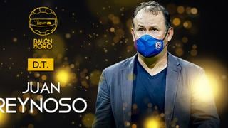 Se llevó el Balón de Oro 2021: Juan Reynoso fue elegido el mejor director técnico de la Liga MX