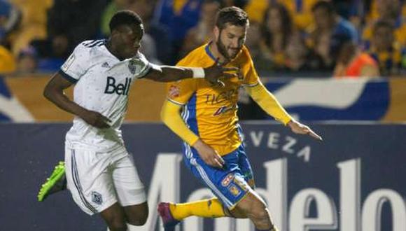 Alphonso Davies disputó la semifinal de Concachampions 2017 ante Tigres. (Foto: Agencias)