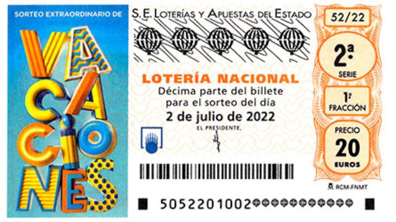 Lotería Nacional: comprueba los décimos del Sorteo Extraordinario de Vacaciones del sábado 2 de julio