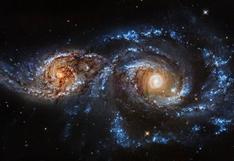 Impresionante choque de galaxias captado por la NASA 
