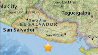 Terremoto de 6 grados sacude El Salvador y se siente en Nicaragua