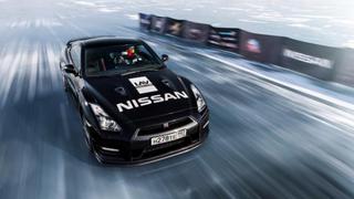 Nissan establece récord sobre hielo