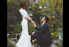 Actores Bae Yong-joon y Park Soo-jin se casaron en Seúl