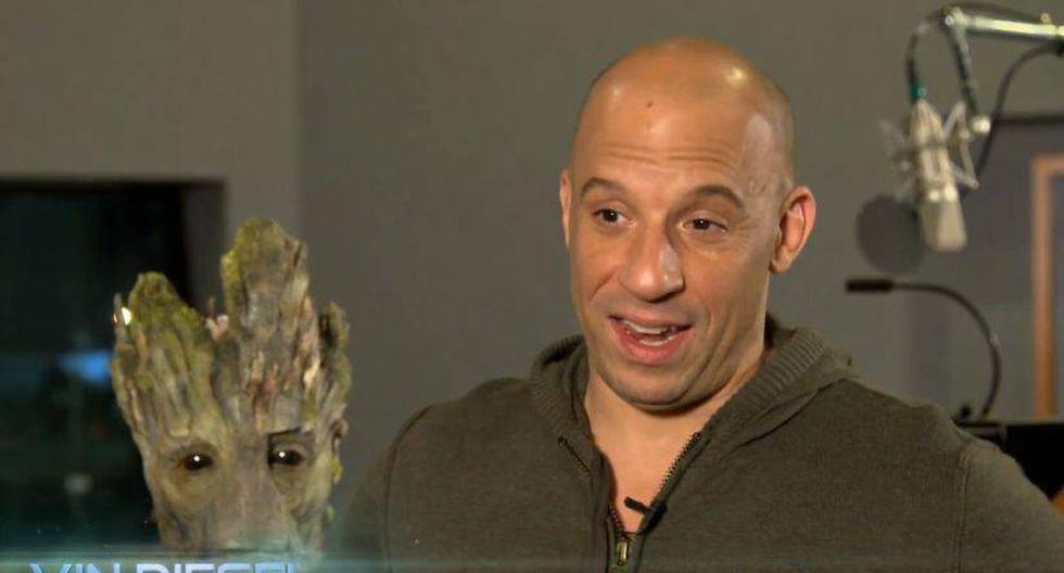 Vin Diesel encarna al alienígena Groot en este filme de Marvel. (Foto: Marvel)