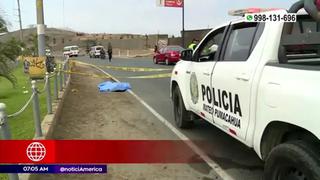 Chorrillos: asesinan a hombre a pocos metros de departamento policial | VIDEO