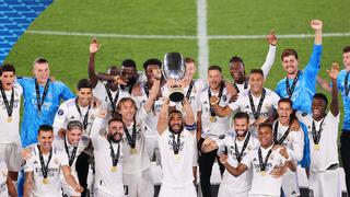 Real Madrid, campeón de la Supercopa de Europa: venció a Frankfurt