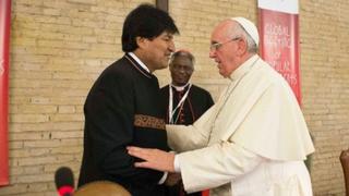 Papa Francisco visitará Bolivia en el 2015, anunció Evo Morales