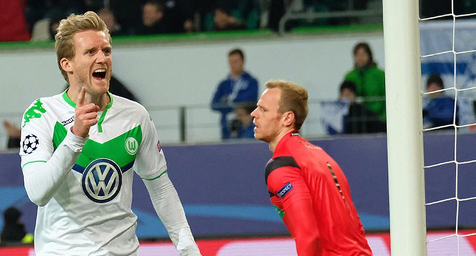 Wolfsburgo volvió a derrotar al Gent y clasificó a los cuartos de final de la Champions League (Foto: EFE)