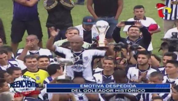 Waldir Sáenz: las lágrimas del goleador en su despedida [VIDEO]