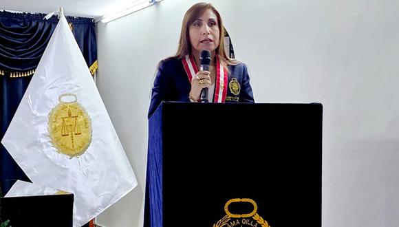 La fiscal de la Nación, Patricia Benavides, realizó una visita de trabajo en la región Huancavelica. (Foto: Ministerio Público)