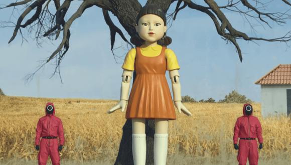 La muñeca de 'El juego del calamar' robó la atención de quienes han visto la serie. (Foto: Netflix)