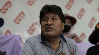 Congresistas de Perú Libre condenan decisión de comisión de declarar persona no grata a Evo Morales