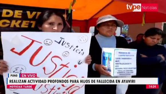 Essalud comunicó este miércoles, 12 de abril, el fallecimiento de la enfermera que fue víctima de agresión sexual y violencia física en la ciudad de Juliaca, en Puno.