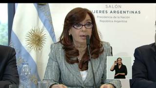 Cristina Fernández: Argentina no teme amenazas de los “buitres”