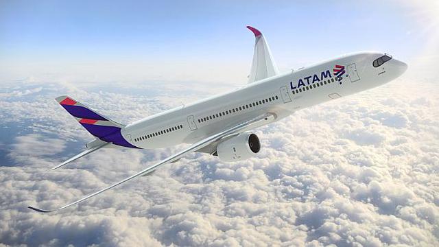Latam, unión de Lan y Tam, presenta nuevo diseño de sus aviones - 1