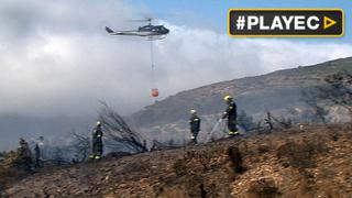 Incendios azotan zonas montañosas de Sudáfrica [VIDEO]