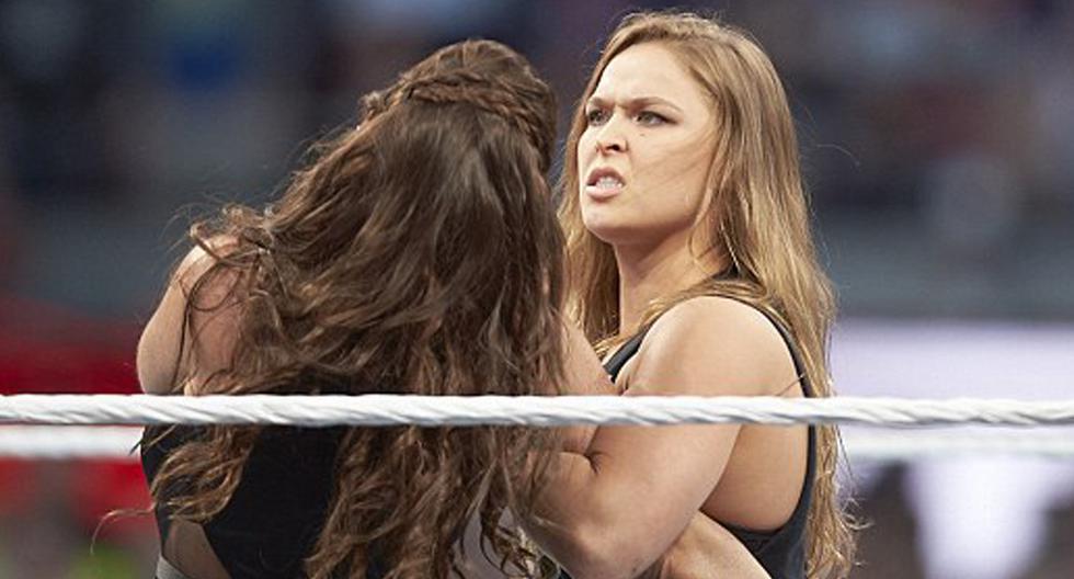Ronda Rousey comenzó a practicar para entrar a WWE. (Foto: WWE)
