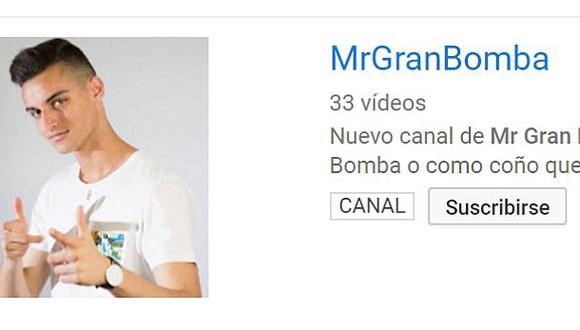 YouTube: 'MrGranBomba' denuncia suplantación de su canal