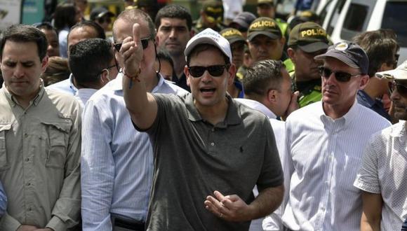 Rubio también se dirigió a las Fuerzas Armadas de Venezuela y advirtió que cualquier acción sobre el jefe del Parlamento iría en contra de la Constitución. (Foto: AFP)