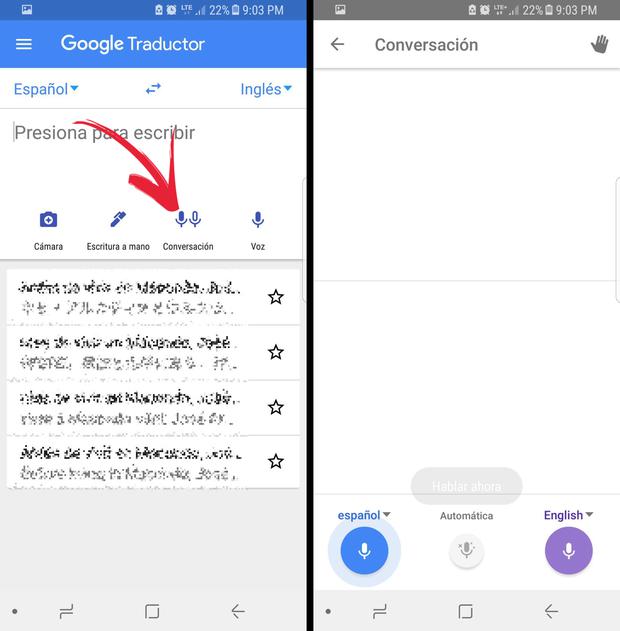 Google Traductor: Así puedes traducir una conversación bilingüe en tiempo  real | TECNOLOGIA | EL COMERCIO PERÚ