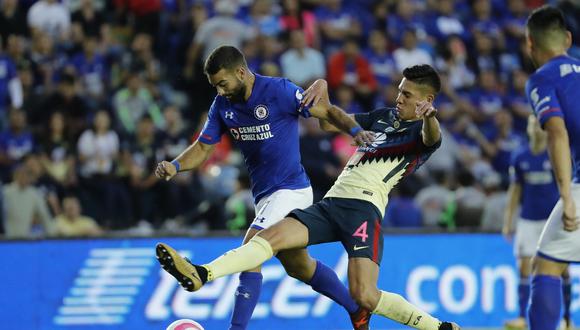 Las 'Águilas' del América se enfrentan este martes a Cruz Azul (9:00 p.m. EN VIVO ONLINE), en el Estadio Azteca. (Foto: EFE)