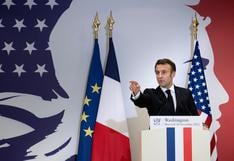 Macron a favor de mayor sincronización económica con Estados Unidos