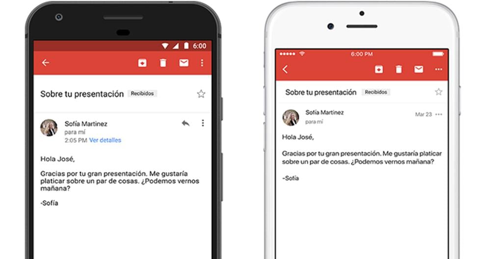 ¿Necesitabas respuestas rápidas en Gmail en español? Ahora ya cuenta con ellos y así puedes utilizarlos. (Foto: Captura)