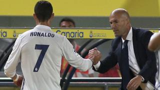 Zidane sobre reacción de Cristiano Ronaldo: "Yo no soy tonto"